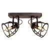 2-spot Thom - Antiek Zwart 1 2-spot Thom - Antiek Zwart -Winkel Voor Woonverlichting 60201072