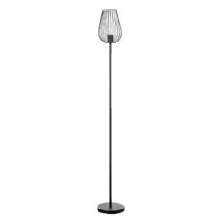 Vloerlamp Lagos - Mat Zwart - 165 Cm -Winkel Voor Woonverlichting 60301440 0100