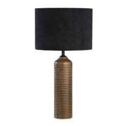 Voet Tafellamp Bali - Naturel - 33xØ10 Cm -Winkel Voor Woonverlichting 60305007 0102