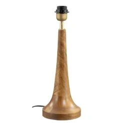 Voet Tafellamp Flores - Naturel - 35xØ15 Cm