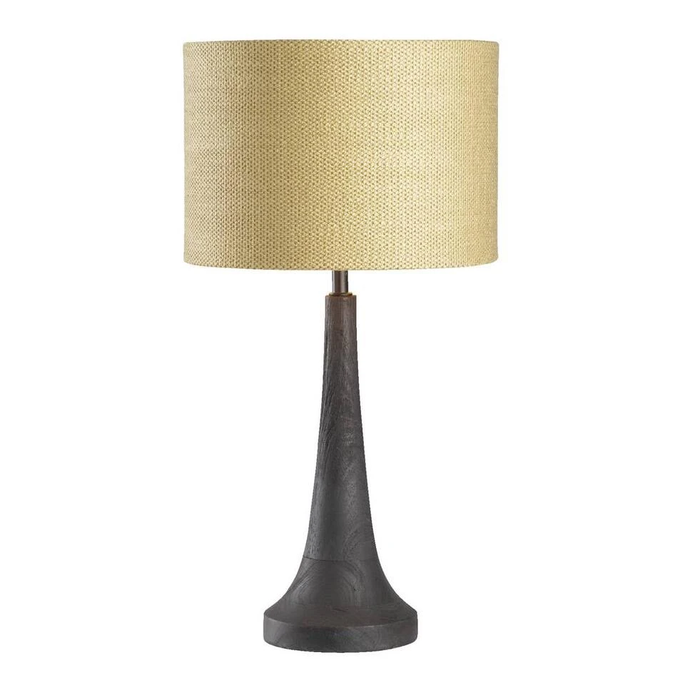 Voet Tafellamp Flores - Zwart - 35xØ15 Cm 4 Voet Tafellamp Flores - Zwart - 35xØ15 Cm - Afbeelding 2