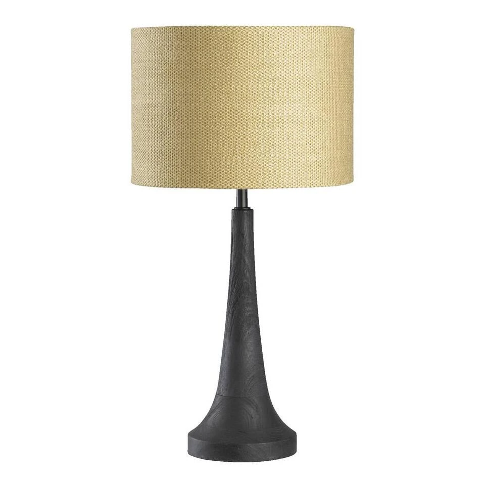 Voet Tafellamp Flores - Zwart - 35xØ15 Cm 5 Voet Tafellamp Flores - Zwart - 35xØ15 Cm - Afbeelding 3