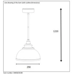 Lucide Pendel Isla - Crème -Winkel Voor Woonverlichting 81002628 2300