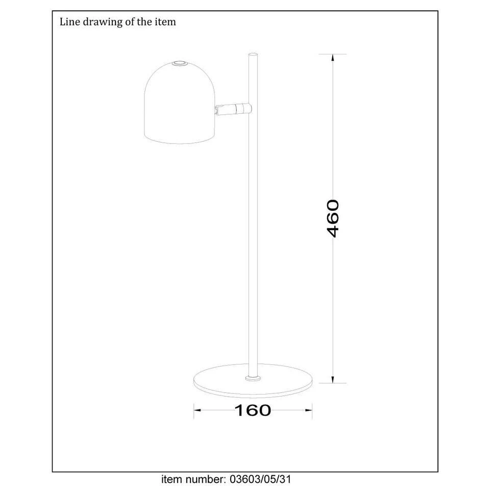 Lucide Bureaulamp Skanska - Wit 3 Lucide Bureaulamp Skanska - Wit