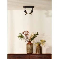 Lucide 2-plafondspot Jaster - Zwart 8 Lucide 2-plafondspot Jaster - Zwart -Winkel Voor Woonverlichting 81018511 0300
