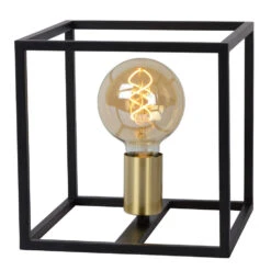 Lucide Tafellamp Ruben - Zwart - 22x22x22 Cm -Winkel Voor Woonverlichting 81024838 1406