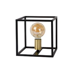 Lucide Tafellamp Ruben - Zwart - 22x22x22 Cm