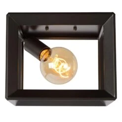 Lucide Plafonnière Thor - Grijs - 25x25x20 Cm -Winkel Voor Woonverlichting 81024895 1306