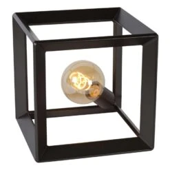 Lucide Tafellamp Thor - Grijs - 25x25x25 Cm -Winkel Voor Woonverlichting 81024897 1406