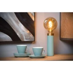 Lucide Tafellamp Selin - Turquoise -Winkel Voor Woonverlichting 81026180 0003