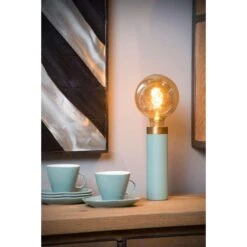 Lucide Tafellamp Selin - Turquoise -Winkel Voor Woonverlichting 81026180 0004