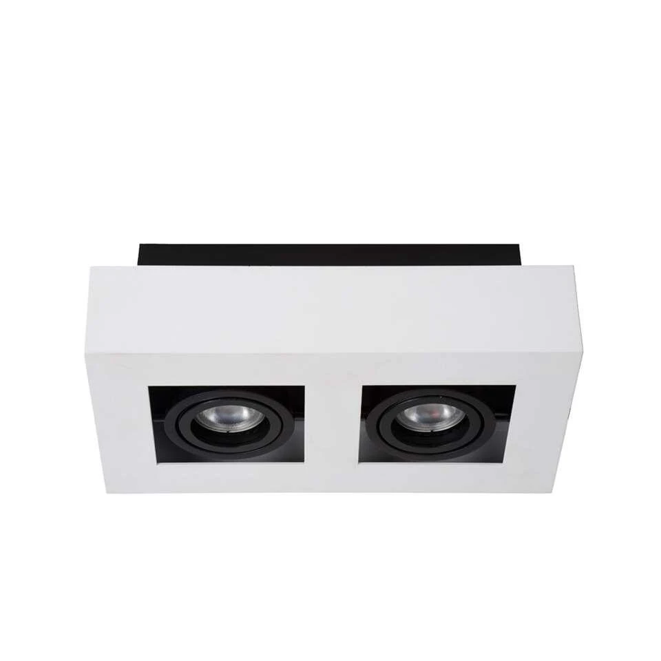 Lucide Plafondspot Xirax 2 Lamp - Wit 5 Lucide Plafondspot Xirax 2 Lamp - Wit - Afbeelding 3