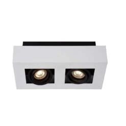 Lucide Plafondspot Xirax 2 Lamp - Wit 9 Lucide Plafondspot Xirax 2 Lamp - Wit -Winkel Voor Woonverlichting 81026204 0007
