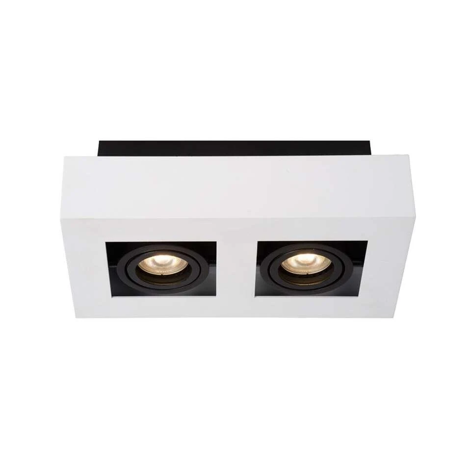 Lucide Plafondspot Xirax 2 Lamp - Wit 3 Lucide Plafondspot Xirax 2 Lamp - Wit