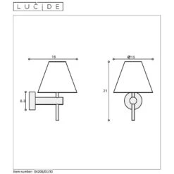 Lucide Wandlamp Roxy - Zwart -Winkel Voor Woonverlichting 81028097 2100