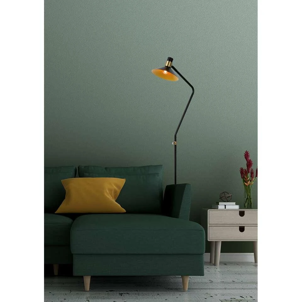 Lucide Vloerlamp Pepijn - Zwart 4 Lucide Vloerlamp Pepijn - Zwart - Afbeelding 2