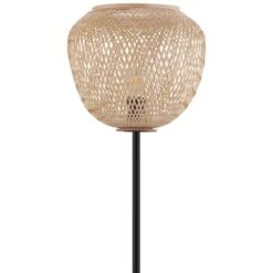 EGLO Vloerlamp Dembleby - Zwart/bruin -Winkel Voor Woonverlichting 81028641 0400