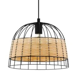 EGLO Hanglamp Anwick - Zwart - Ø37 Cm -Winkel Voor Woonverlichting 81028652 0300