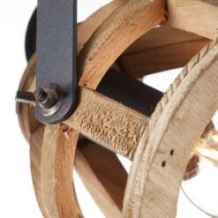 Brilliant Plafondspot Matrix 2-lichts - Hout -Winkel Voor Woonverlichting 81029072 0400