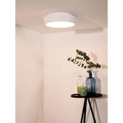 Lucide Plafondlamp Talowe LED - Wit - Ø 30 Cm 8 Lucide Plafondlamp Talowe LED - Wit - Ø 30 Cm -Winkel Voor Woonverlichting 81029572 0301