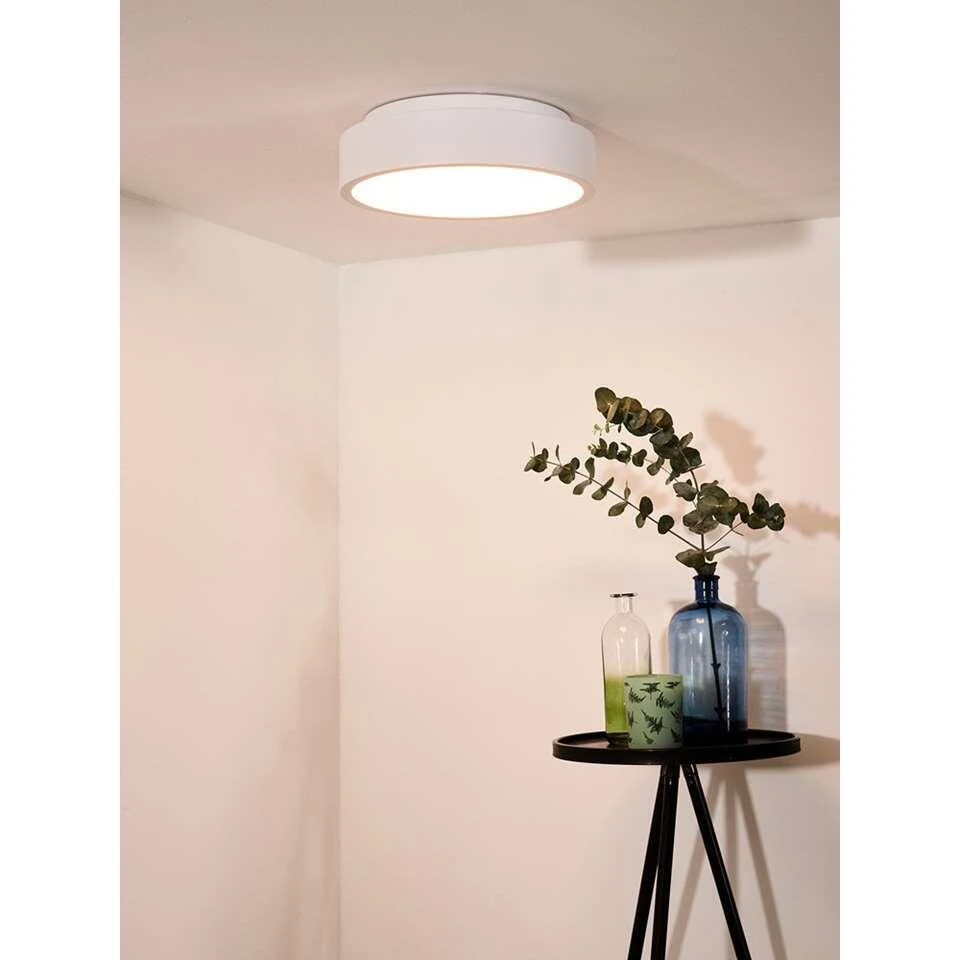 Lucide Plafondlamp Talowe LED - Wit - Ø 30 Cm 5 Lucide Plafondlamp Talowe LED - Wit - Ø 30 Cm - Afbeelding 3