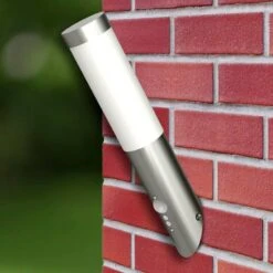 VIDAXL Buitenlamp RVS Enego Met Sensor (2 Stuks) -Winkel Voor Woonverlichting 82107c4632f84306b1990e7fd5646ace