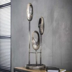 Industriële Tafellamp Kenzie Metaal 3-lichts - 21x21x69 Cm - Metaal - Grijs 7 Industriële Tafellamp Kenzie Metaal 3-lichts - 21x21x69 Cm - Metaal - Grijs -Winkel Voor Woonverlichting 96ceca7b9e954feb95f2ab2dac896389