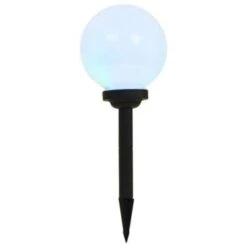 VidaXL LED-solarlampen Rond 20 Cm RGB 3 St -Winkel Voor Woonverlichting aedadd12505b44b3ba0336f495f7acda