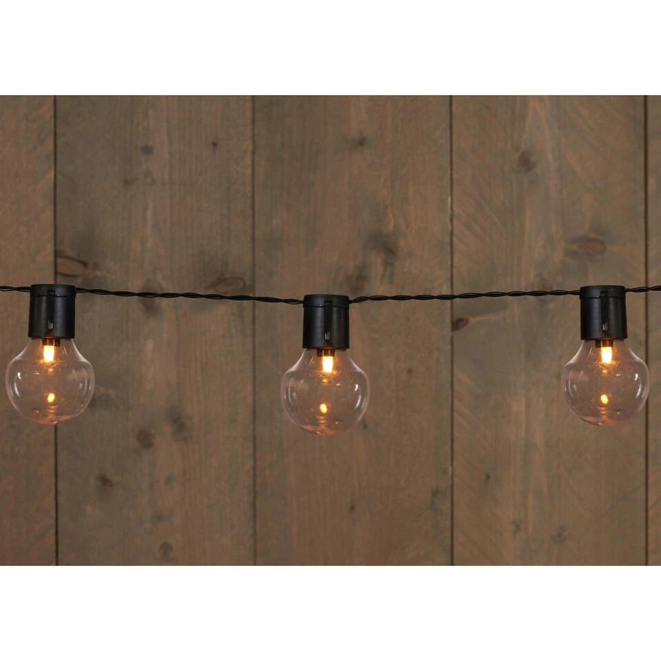 Anna's Collection Lichtsnoer - Tuinverlichting - Klassiek Wit - 10 M 4 Anna's Collection Lichtsnoer - Tuinverlichting - Klassiek Wit - 10 M - Afbeelding 2