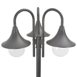 VidaXL Paalverlichting Tuin E27 220 Cm Aluminium Brons 3-delig -Winkel Voor Woonverlichting b57b9d34847344d2ae348a243de80ea0