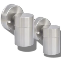 VidaXL LED-wandlamp Buiten Neerwaarts RVS 2 St 8 VidaXL LED-wandlamp Buiten Neerwaarts RVS 2 St -Winkel Voor Woonverlichting c305b005d3064778b82bca50bdc0e9f1