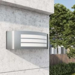 VidaXL Tuinwandlamp Roestvrij Staal -Winkel Voor Woonverlichting d062a18f360f407b92e624ee4a080a08