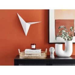 Beliani Muurlamp BRIANCE - Wit Metaal -Winkel Voor Woonverlichting e093660d957745cbb214e8a6410a0c0a