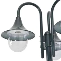 VidaXL Paalverlichting Tuin E27 220 Cm Aluminium Donkergroen 3-delig -Winkel Voor Woonverlichting f73079c5abd24276ac46cf2becdf056c