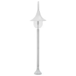 VidaXL Paalverlichting Tuin E27 120 Cm Aluminium Wit -Winkel Voor Woonverlichting f99ad9325ead4afb934c63f3d3aef4a4